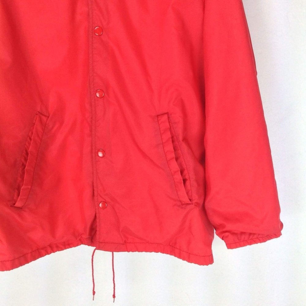 Vintage Red Sears Windbreaker - Picture 5 of 7
